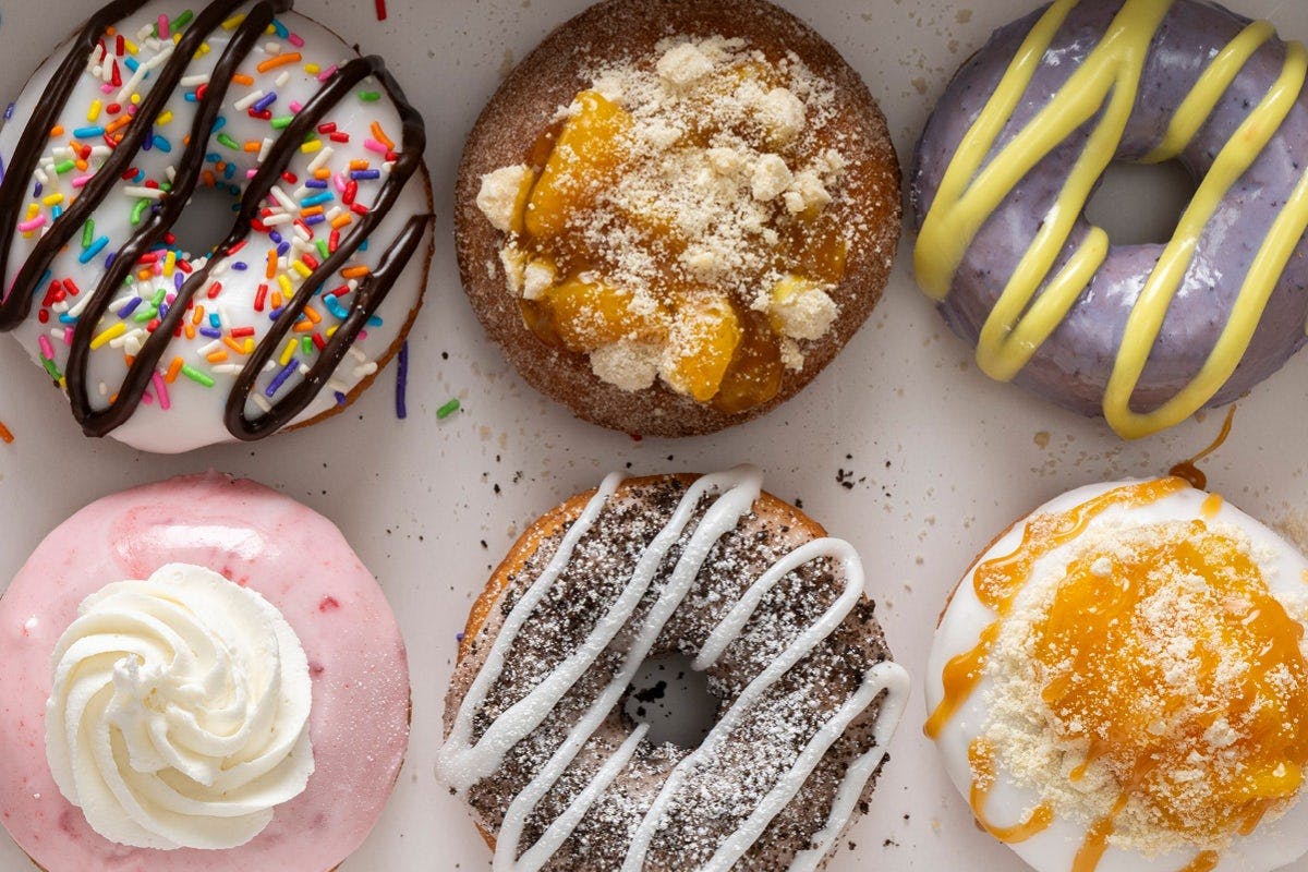 Perfect Peach Half Dozen from Duck Donuts Madison in Madison, WI