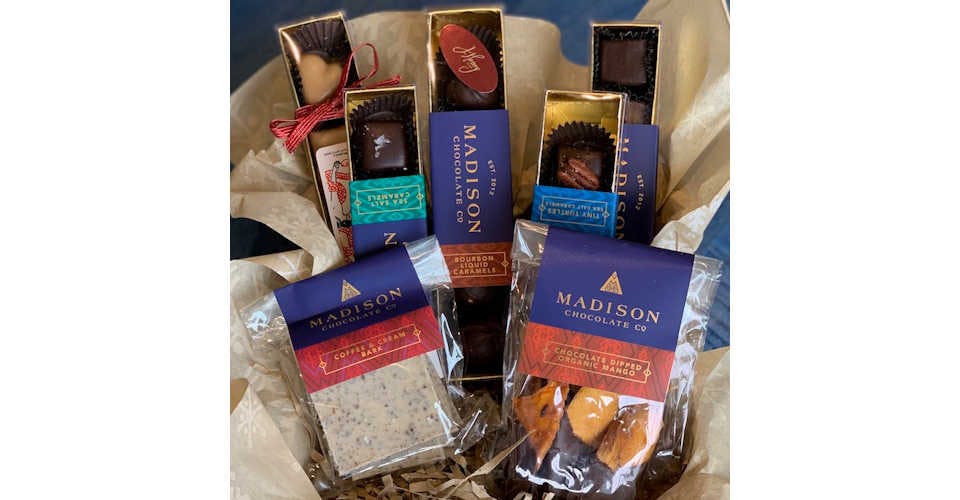 Box of Chocolate Goodies from Madison Chocolate Company in Madison, WI