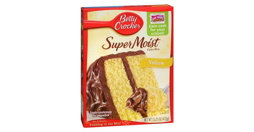 Betty Crocker Super Moist Cake Mix (15 oz) from EatStreet Convenience - Bluemont Ave in Manhattan, KS