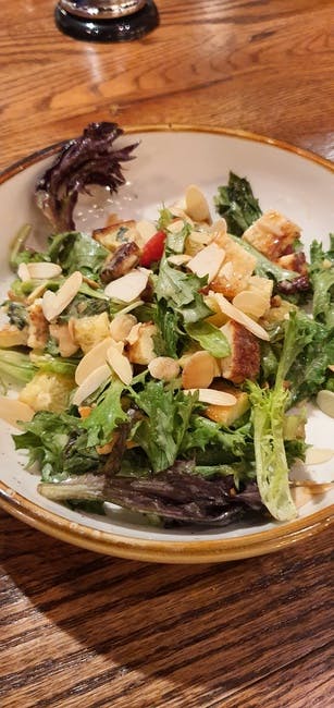 Halloumi cheese salad from Mezze #1 in Conroe, TX