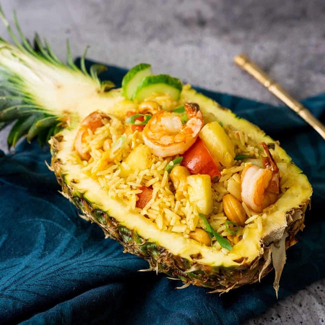 Pineapple Fried Rice ???? from DJ Kitchen in Philadelphia, PA