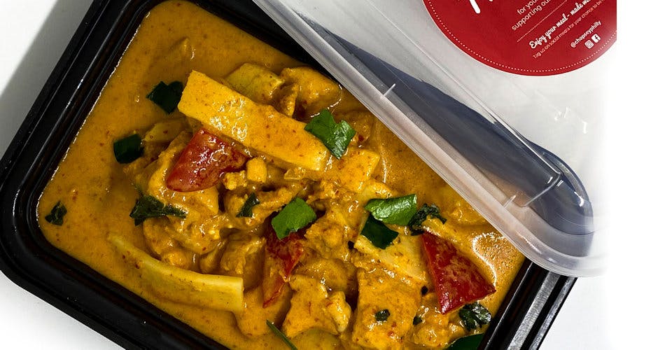 Chicken in Red Thai Curry from Chopsey - Pan Asian Kitchen in Philadelphia, PA