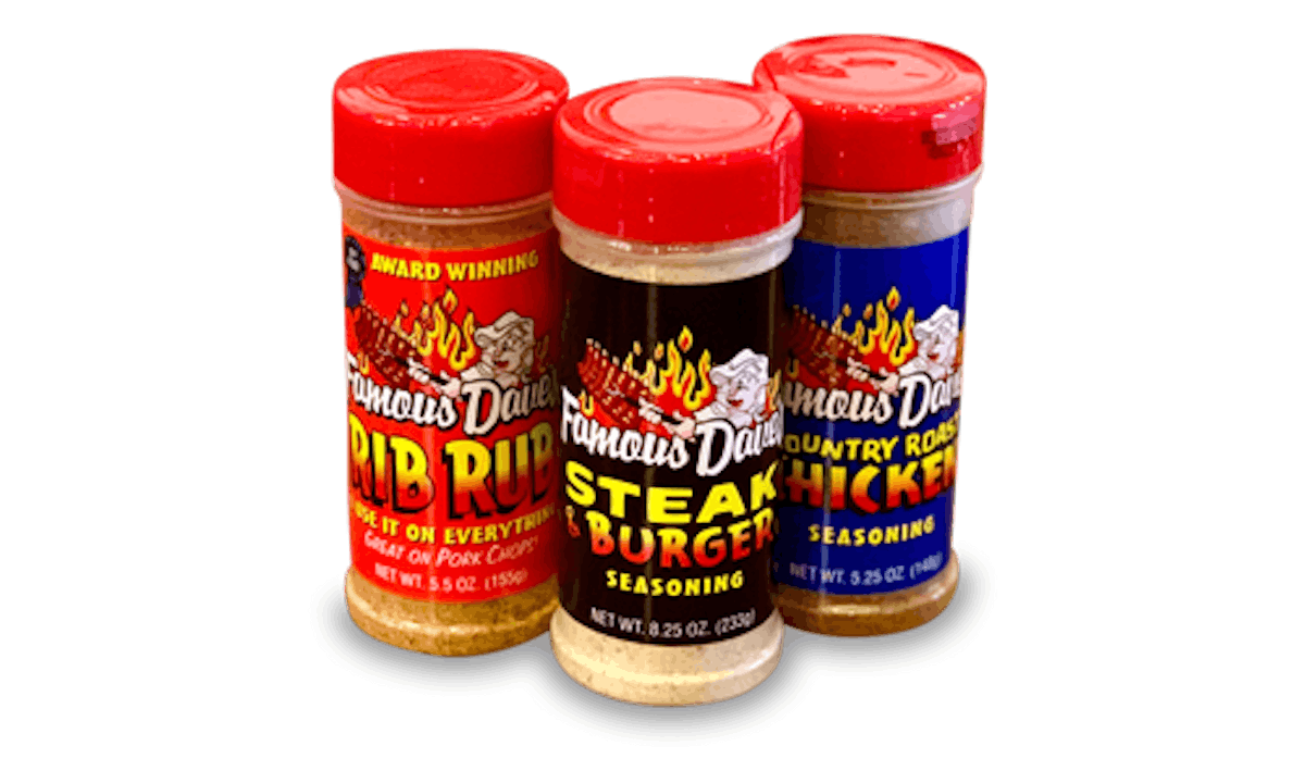 Seasonings and Rubs from Famous Dave's - Cedar Falls in Cedar Falls, IA