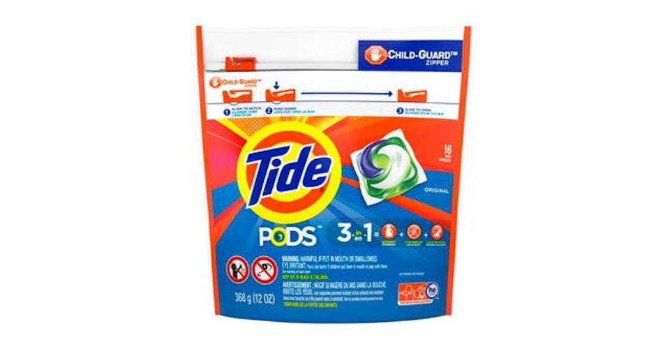 Tide PODS Liquid Laundry Detergent Pacs, Original (16 ct) from CVS - Mineral Point Rd in Madison, WI