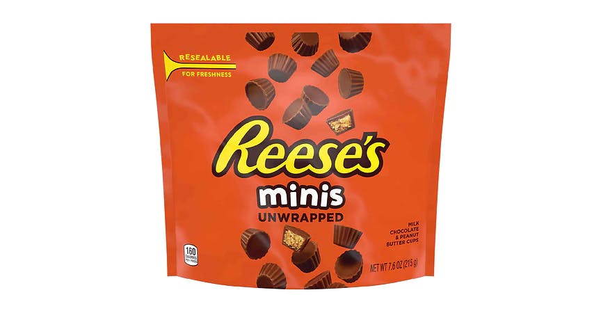 Reese's Minis Milk Chocolate Peanut Butter Cup Candy (8 oz) from EatStreet Convenience - W Murdock Ave in Oshkosh, WI