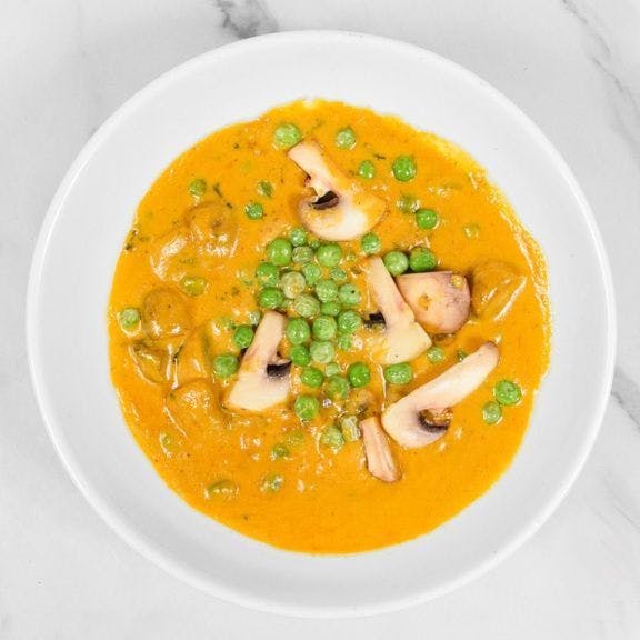 Mushroom Matar from Noor Biryani Indian Grill in Suffern, NY