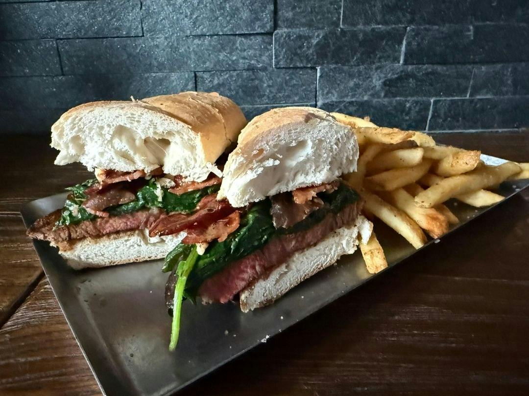 Broiled Steak Sandwich from Drafthouse in Janesville, WI