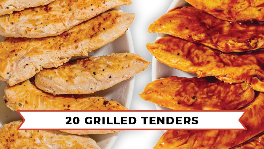 20 Grilled Tenders from Wings Over Greenville in Greenville, NC