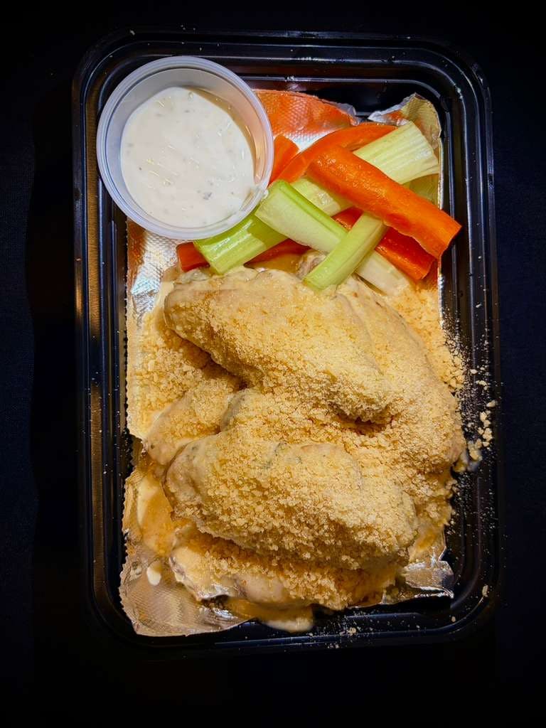 Garlic parmesan chicken 8 pieces from HalalFlame - N Broad St in Meriden, CT