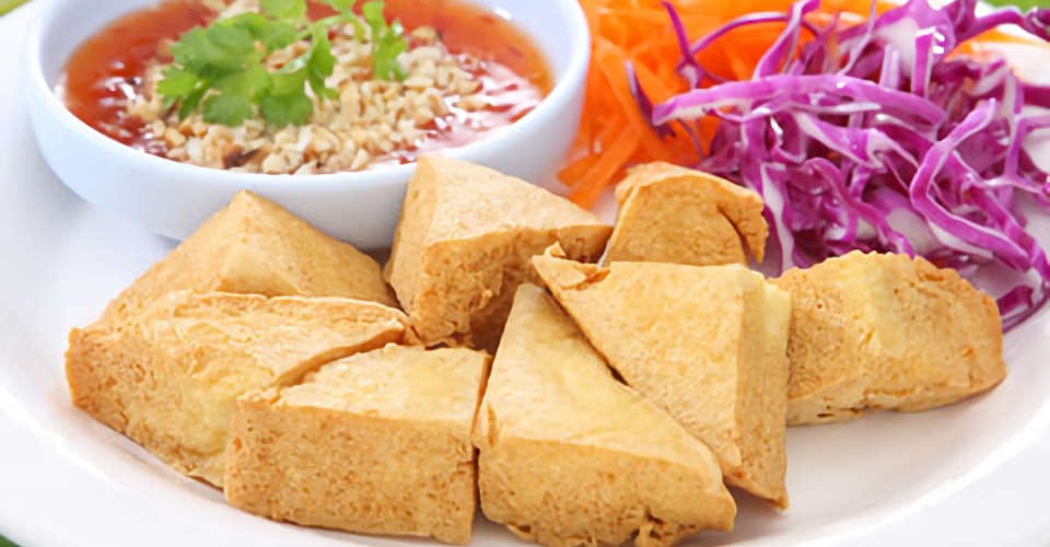 Fried Tofu from Thai Basil in Madison, WI