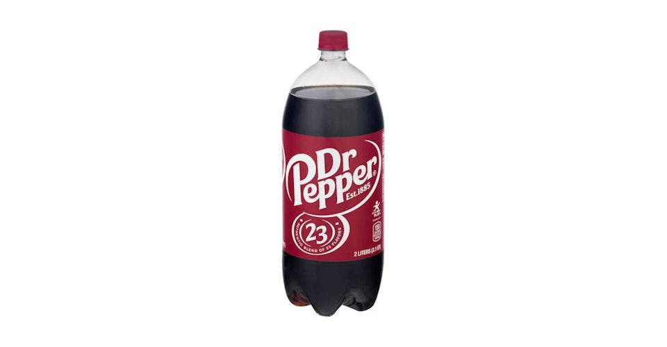 Dr Pepper (2L) from Casey's General Store: Asbury Rd in Dubuque, IA
