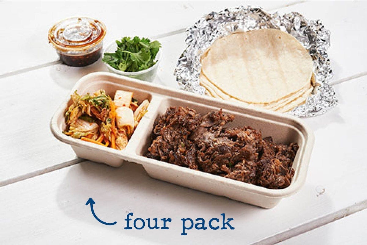 sesame ribeye taco pack from Bartaco - Hilldale in Madison, WI