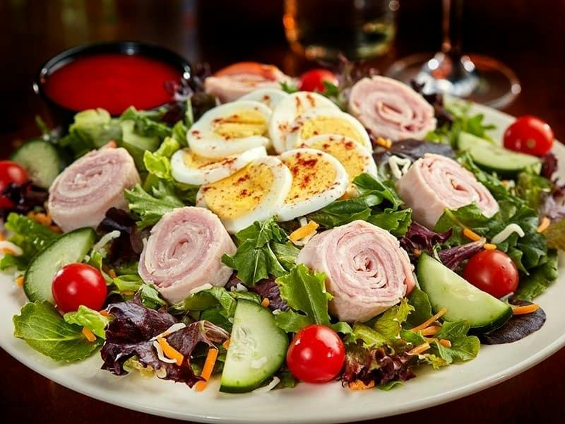 Chef Salad from Mike's Food and Spirits in Somerville, Ma