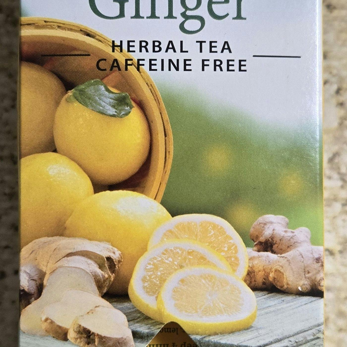 Lemon Ginger Herbal Hot Tea from Jai Dee Thai Kitchen - Clinton Hwy in Knoxville, TN