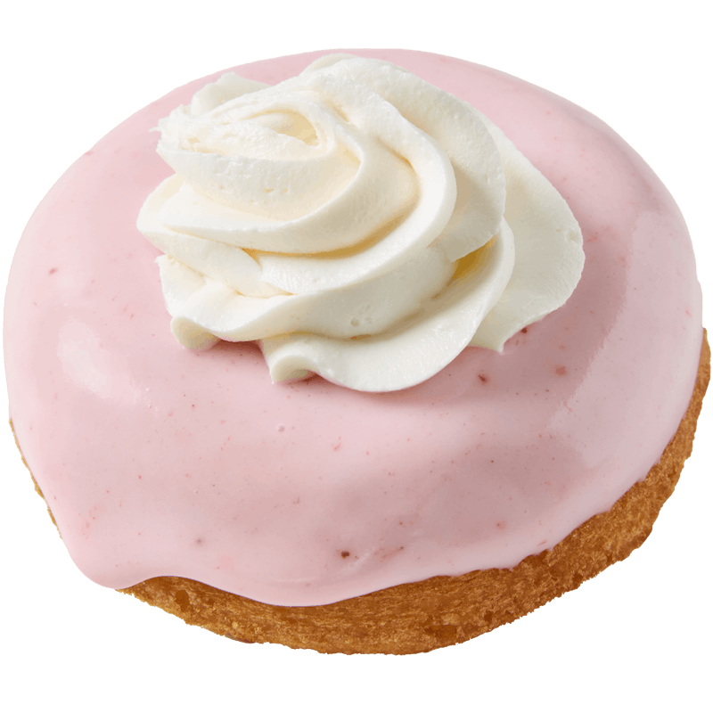 Strawberry Cream from Duck Donuts Madison in Madison, WI