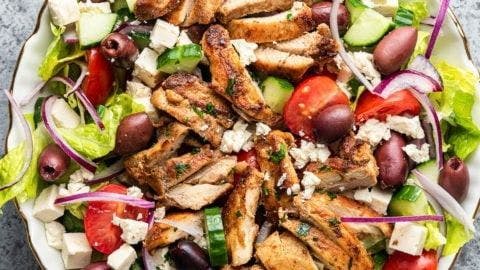 Grilled Chicken Salad from Go Go Gyro Grill in Columbus, OH