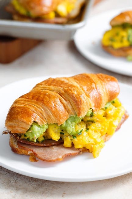 Avocado Croissant from Gardens Coffee & Tea - Los Feliz Blvd in Los Angeles, CA