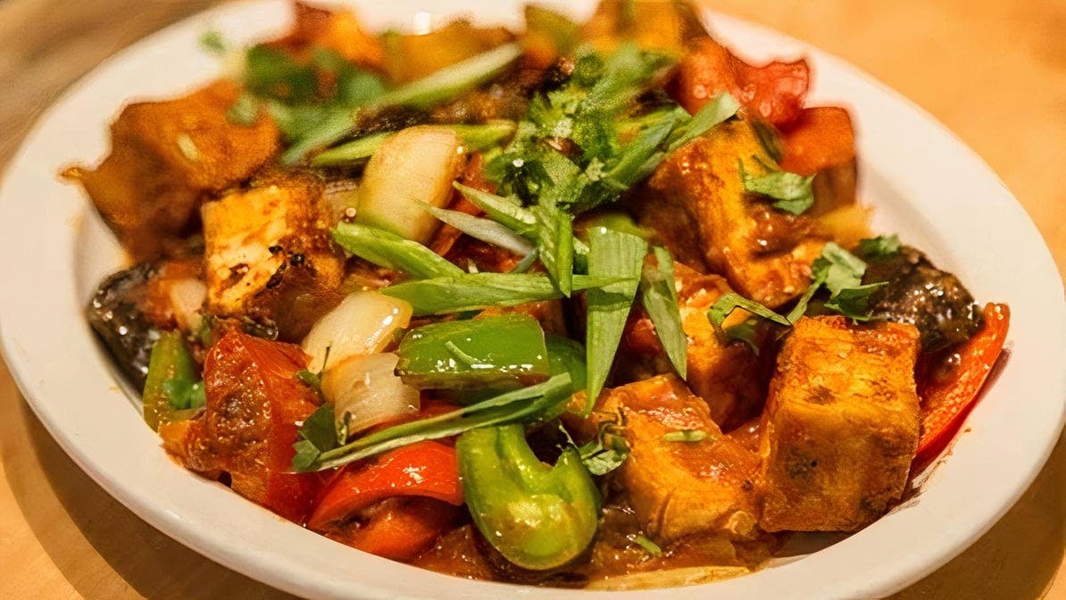 Tofu Eggplant (Vegan) from Planet Bombay in Atlanta, GA