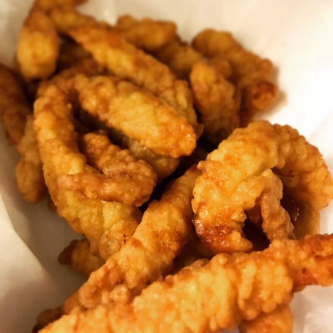 Clam Strips from Bailey Seafood in Buffalo, NY