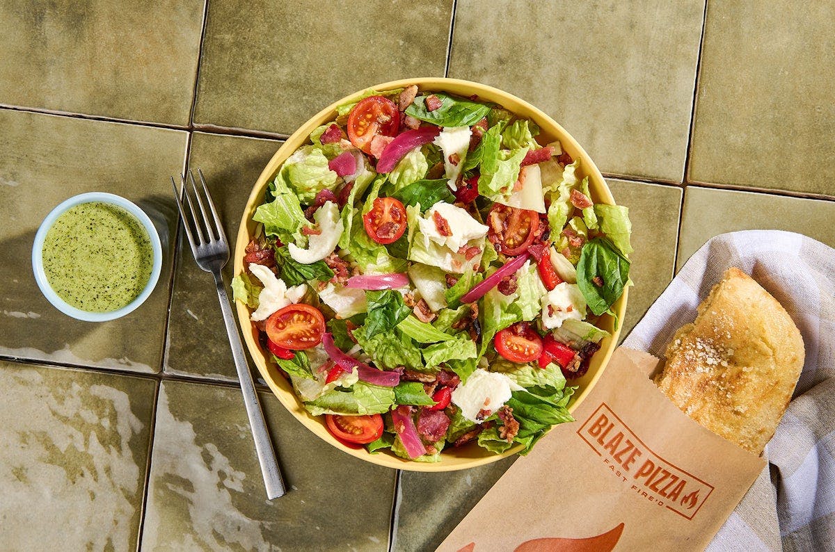 Bacon Pesto Bliss from Blaze Pizza - Lincoln Way in Ames, IA