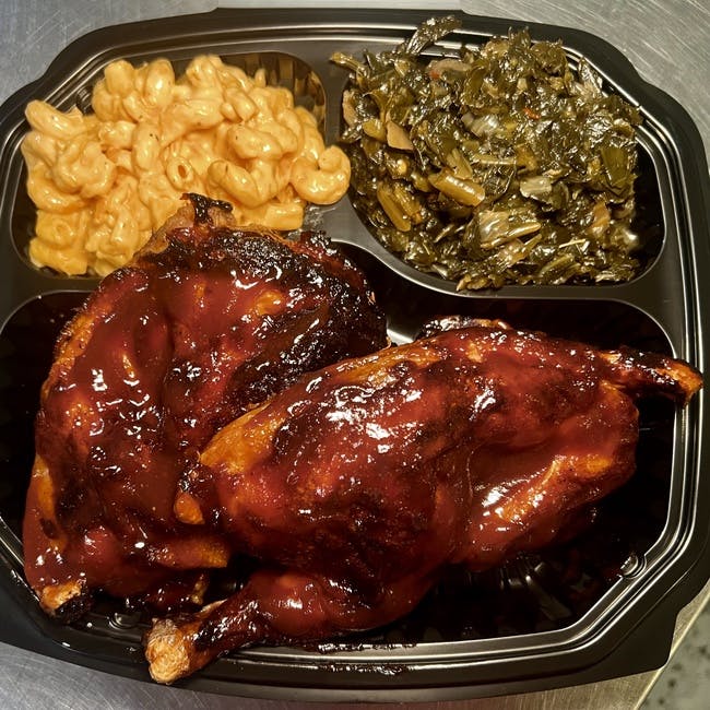 Homestyle BBQ Chicken Dinner from Bailey Seafood in Buffalo, NY