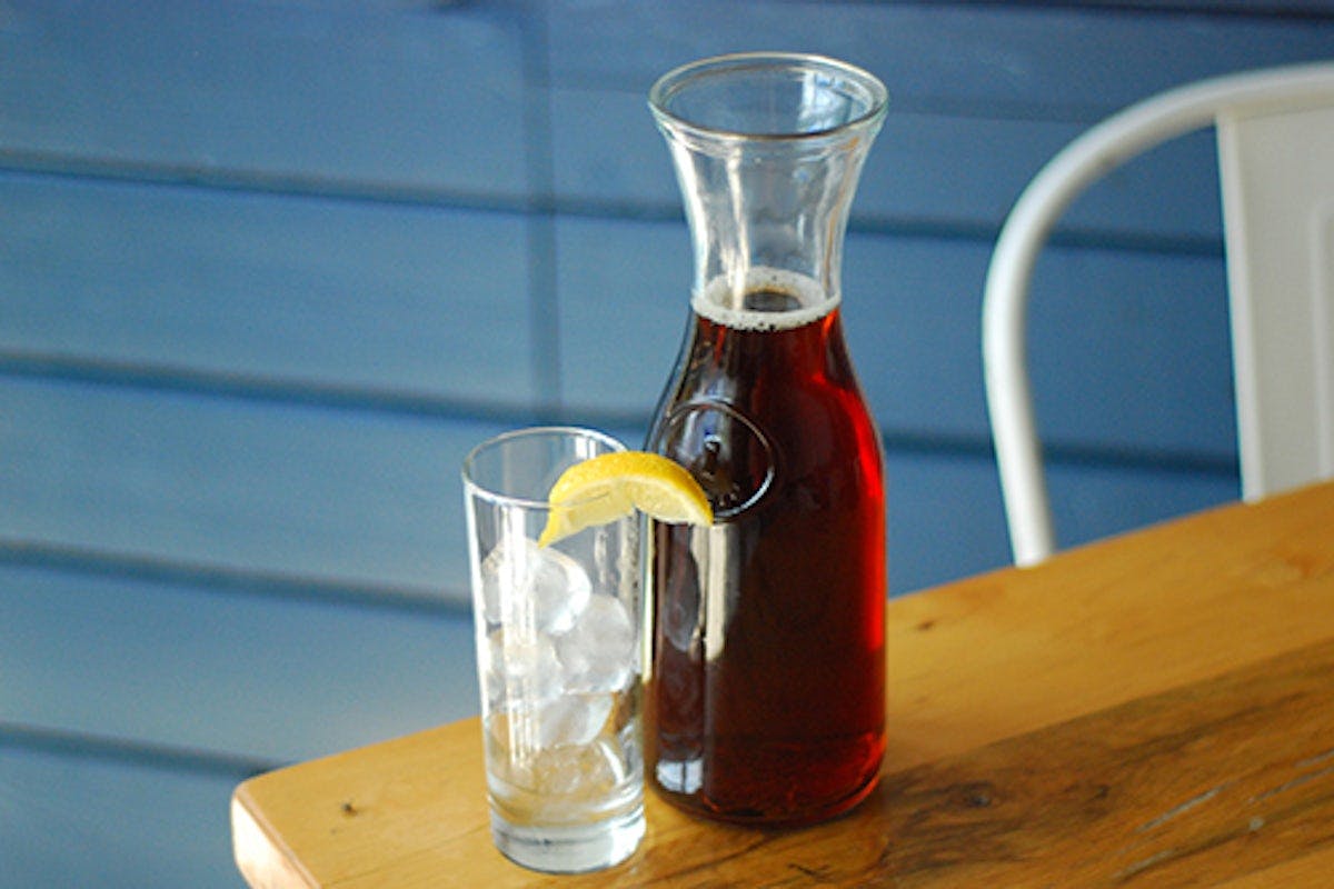 unsweetened tea from Bartaco - Hilldale in Madison, WI