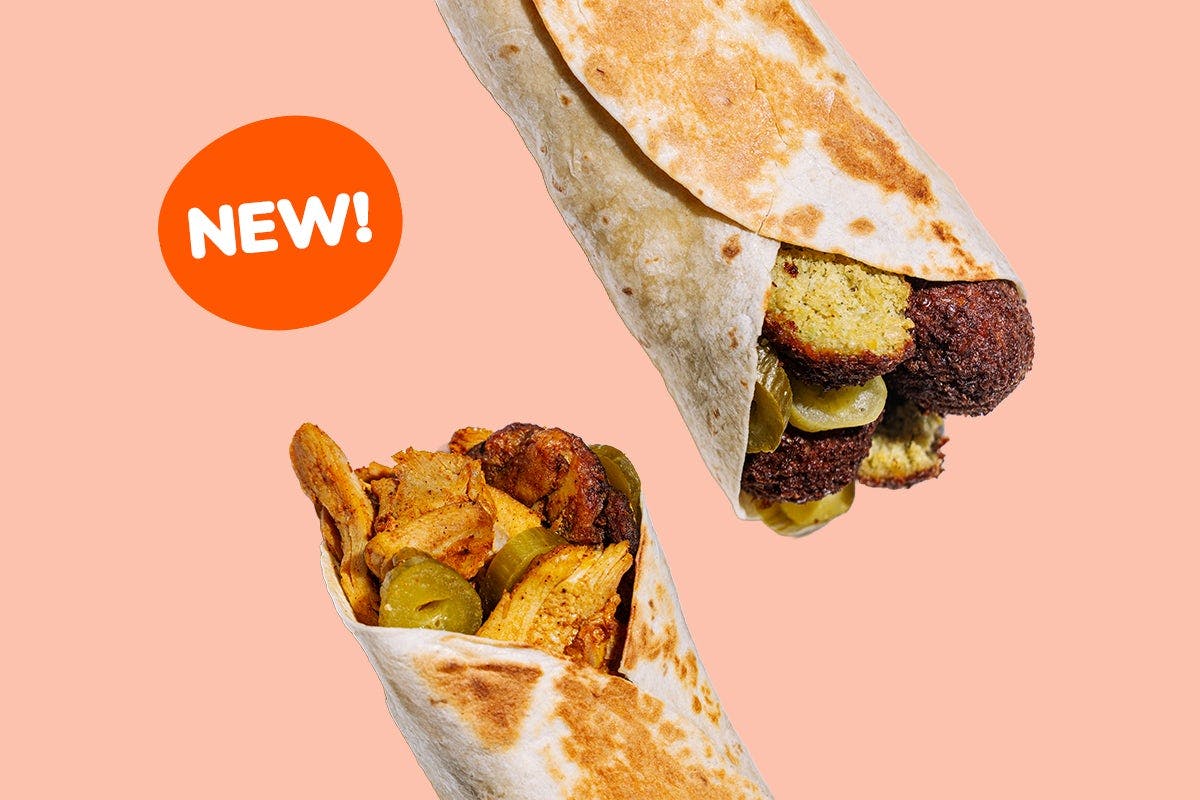 New! Protein Wrap from Naf Naf Grill - S 76th St in Greenfield, WI