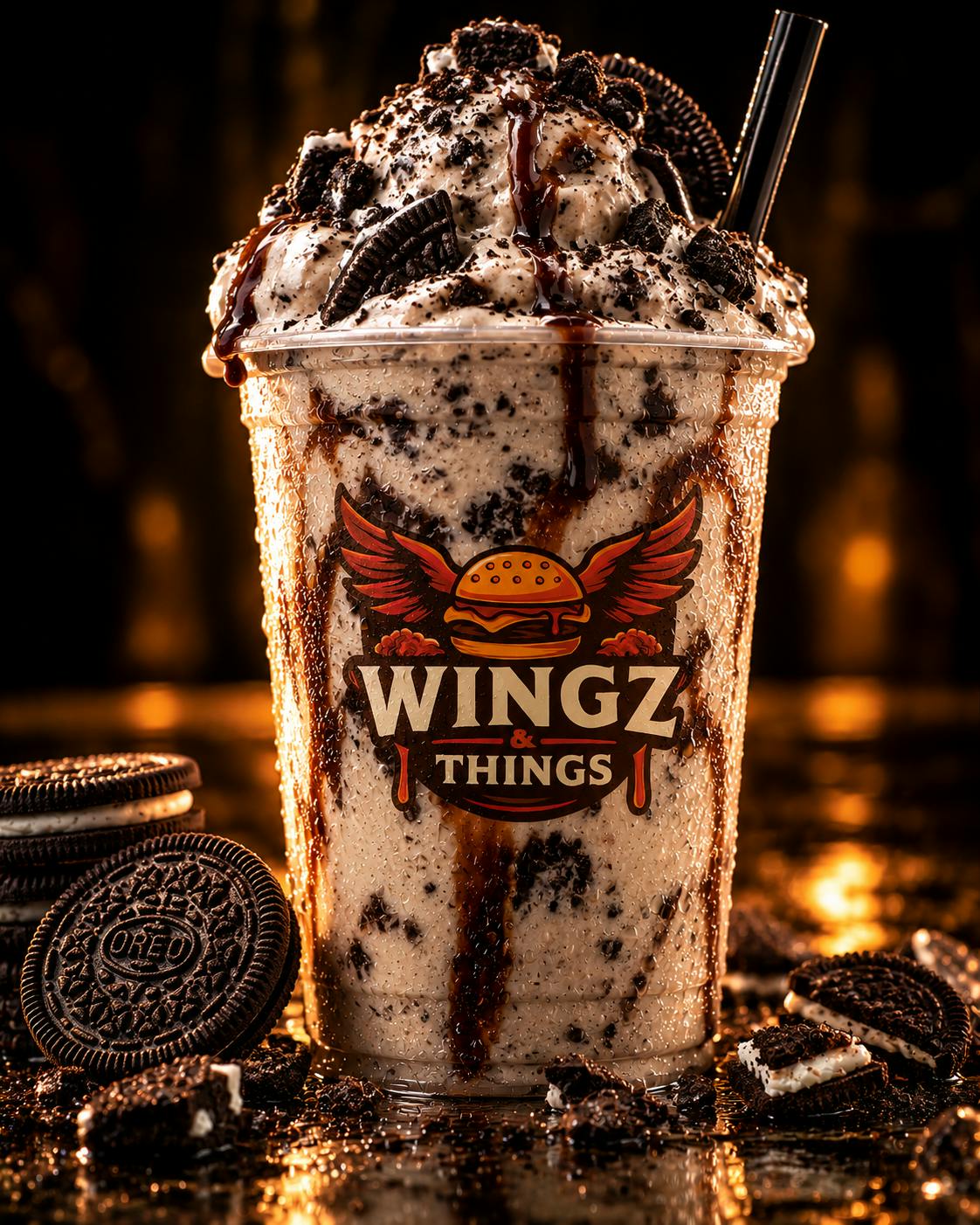 Oreo Shake from Wingz and Things in Milwaukee, WI