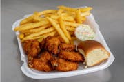 6 Pieces Wings, Fries, Coleslaw, Roll, and Drink from Fryerz in Milwaukee, WI
