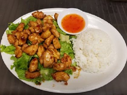 Gai Yaang (BBQ Chicken) from Simply Thai in Fort Collins, CO
