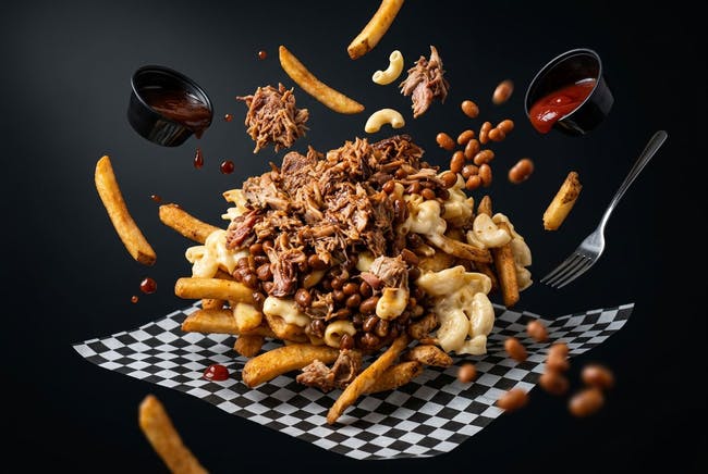 Armageddon Fries from Santa Maria BBQ in Huntington Beach, CA