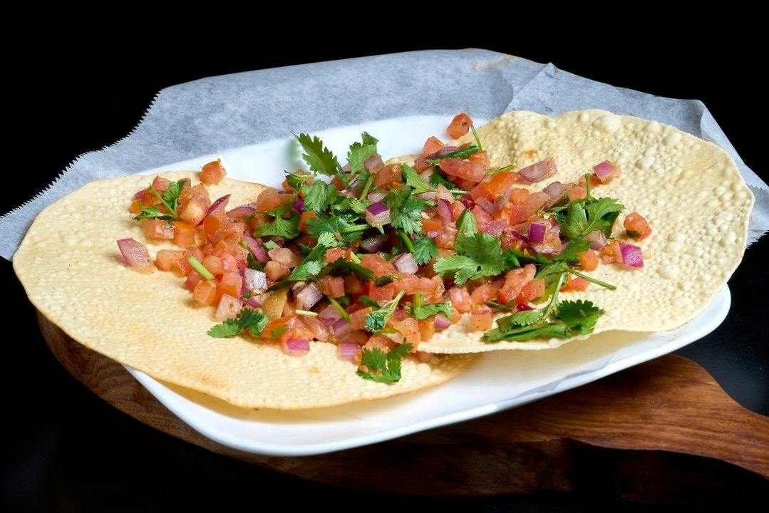 Masala Papad (2) from Rock N Grill Indian Authentic Cuisine & Bar in Round Rock, TX