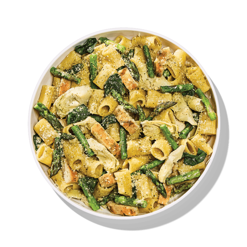 Chicken Artichoke & Asparagus Rigatoni from Noodles & Company - Oshkosh in Oshkosh, WI