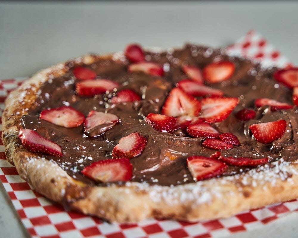 Nutella Pizza from Jo Jo's New York Style Pizza in Hollywood, FL