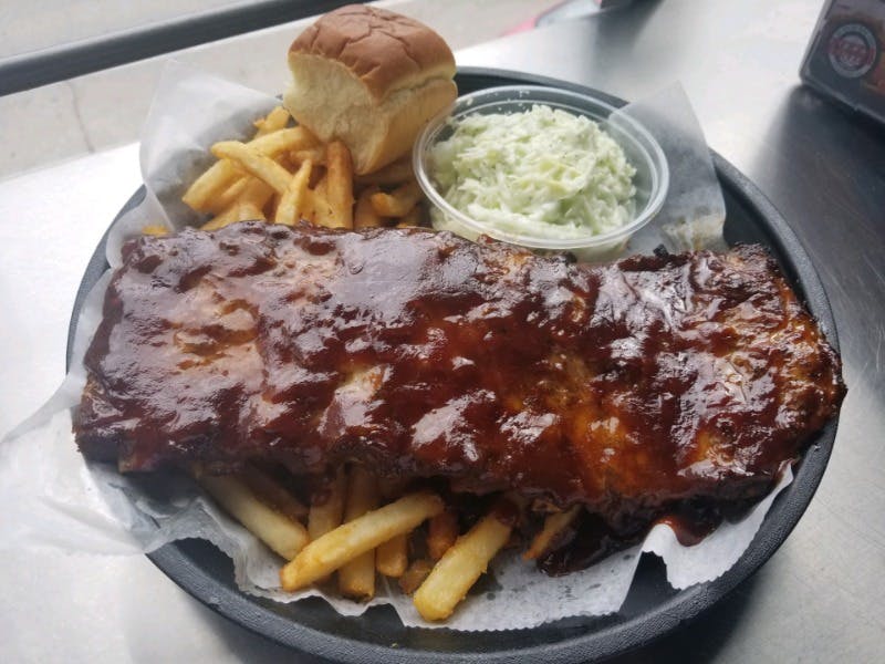 Whole Slab of Ribs from Pizza Shuttle in Milwaukee, WI