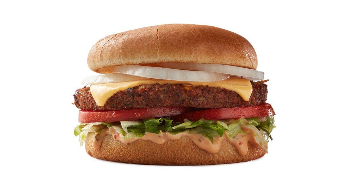 Veggie Burger from Freddy's Frozen Custard & Steakburgers - Charleston Hwy in West Columbia, SC