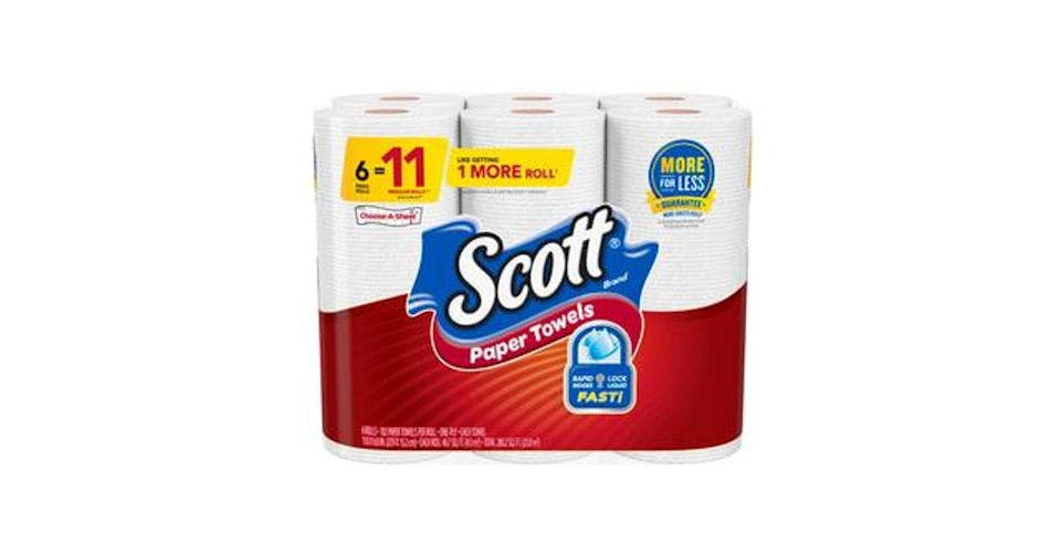 Scott Paper Towels Choose-A-Sheet White (6 ct) from CVS - W Forest Home Ave in Milwaukee, WI