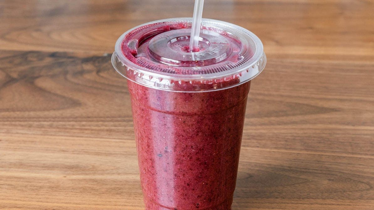 Berry Sweet (16 oz) from Twenty Two Juice Bar - The Garage Food Hall in Indianapolis, IN