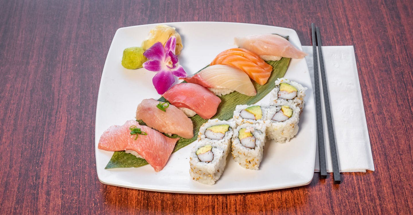 Sushi Combination from Sakura Sushi in San Rafael, CA