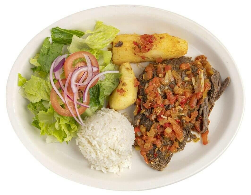 Sobrebarriga Guisada from El Parche Colombiano Restaurant in Seattle, WA