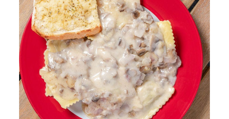 Mushroom Ravioli from Milwaukee Classic Pizza in Milwaukee, WI