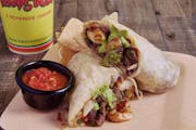 Surf & Turf Burrito from Benny's Tacos - West Hollywood in Los Angeles, CA