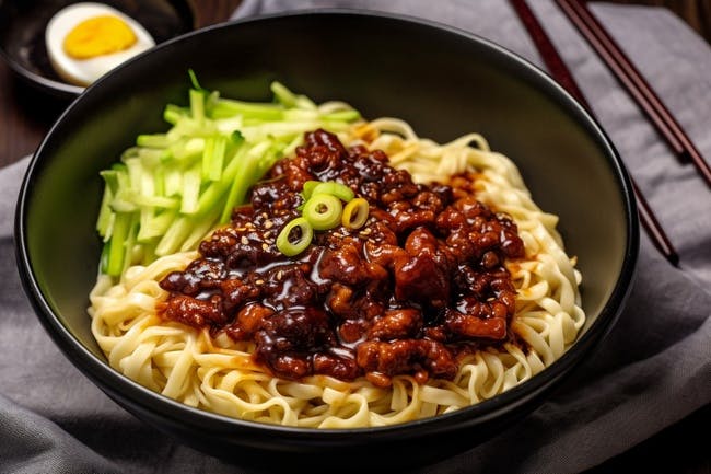 Minced Pork with Scallion Sauce Noodles ??? from DJ Kitchen in Philadelphia, PA