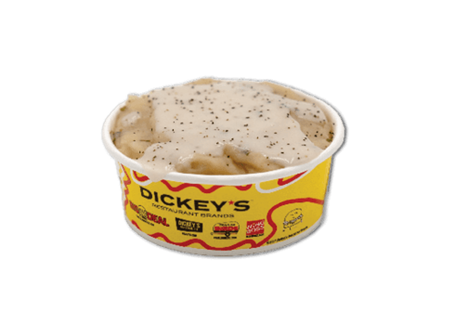 Loaded Mashed Potatoes with Gravy from Dickey's Barbecue Pit - Harrison Ave in Butte, MT