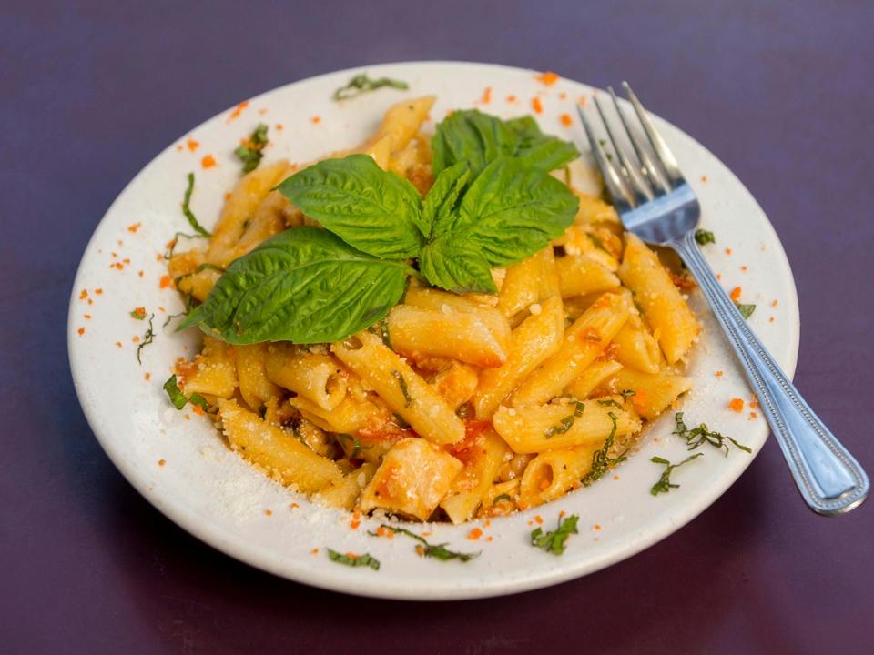 Penne w/ Grilled Chicken from 4 Brothers Italian Restaurant & Pizzeria in Delray Beach, FL