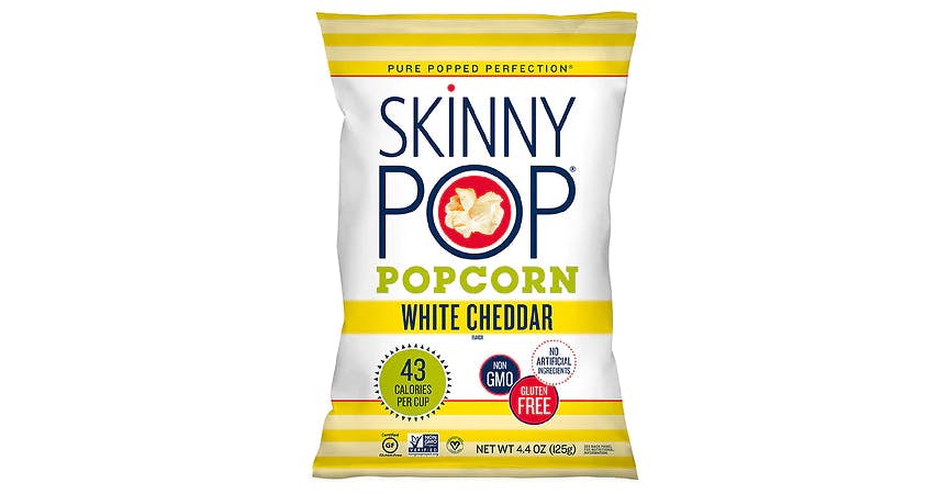 Skinny Pop Popcorn Cheddar (4 oz) from EatStreet Convenience - Historic Holiday Park North in Topeka, KS