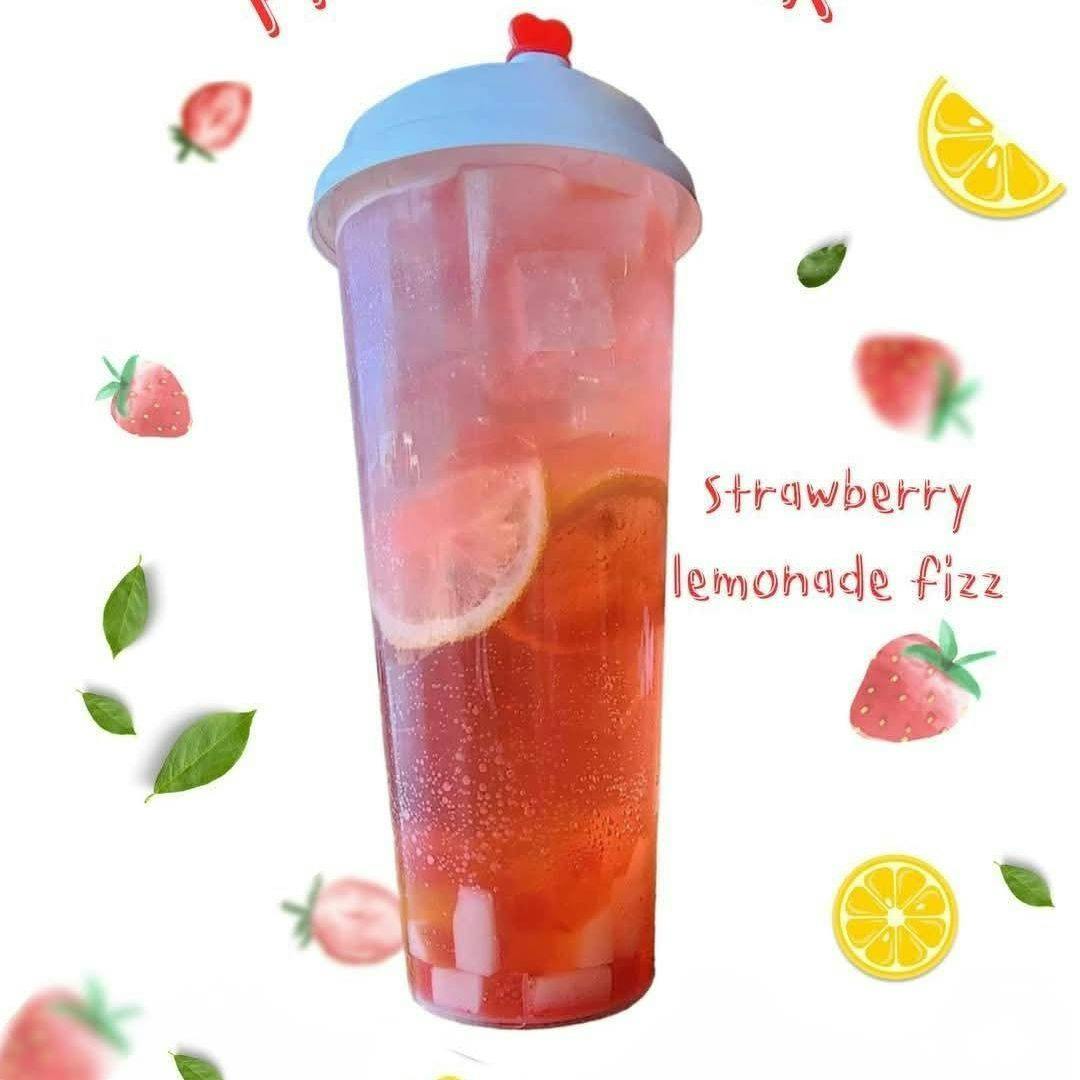 Strawberry Lemonade Fizz from Sweet Haus in La Crosse, WI