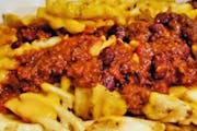 1/2 Chili Cheese Fries from Mr. Spots in Ann Arbor, MI