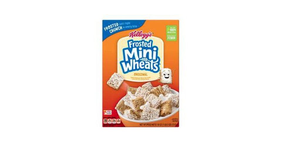 Kellogg's Frosted Mini-Wheats Cereal (18 oz) from CVS - E Reed Ave in Manitowoc, WI