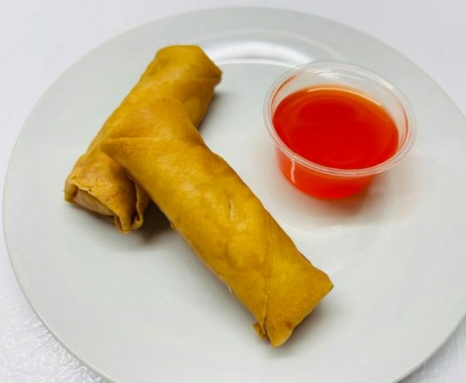 Spring Roll (2) from Happy Wok - Elmwood Ave in Middleton, WI